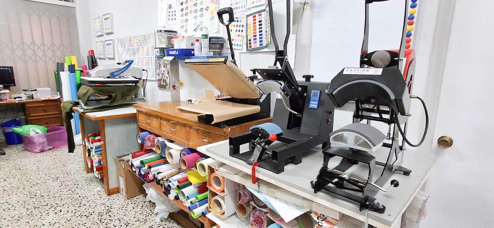 Taller Uniformes Estepona – proceso